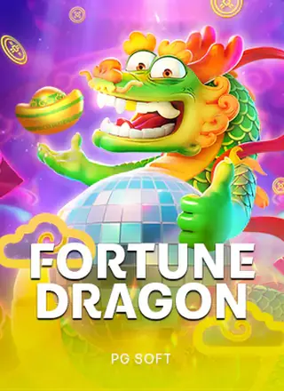 ภาพหน้าปกเกมสล็อต Fortune Dragon ธีมมังกรทองนำโชค จาก PG Soft