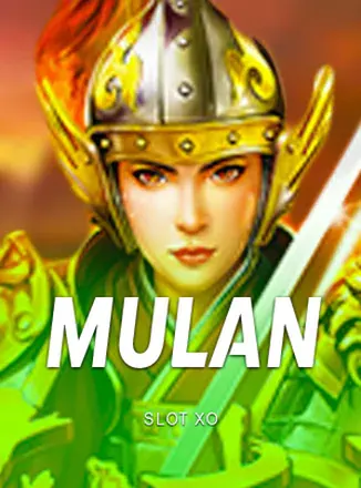 ภาพหน้าปกเกมสล็อต Mulan ธีมวีรสตรีนักรบมู่หลาน จาก Joker